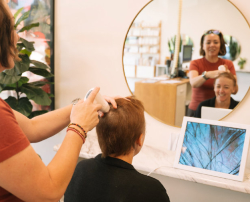 Menopause and hair changes